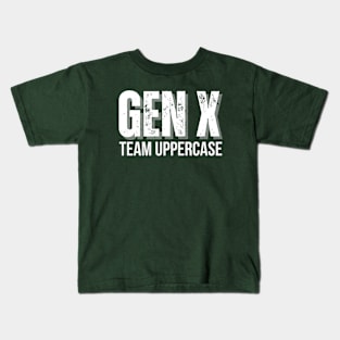 GEN X Team Uppercase Kids T-Shirt